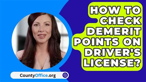 Check Demerit Points Wa Driver's Licence