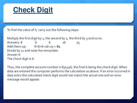 check digit verification example