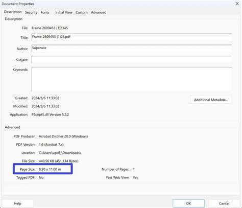 Check Dimension File