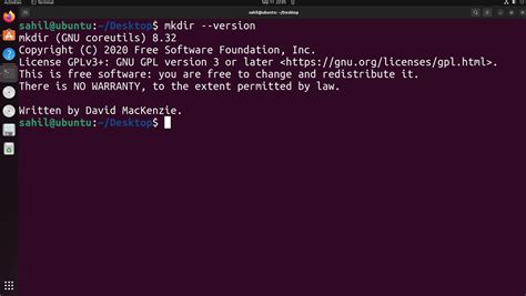 check directory linux terminal