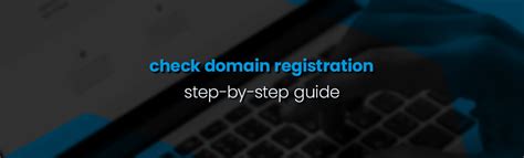 check domain name registration
