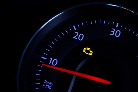Check Engine Light And Maintenance Light