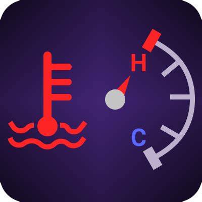 Check Engine Light And Temperature Light