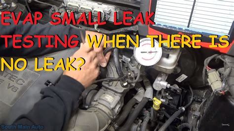 check engine light evap leak code