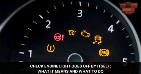 Check Engine Light Goes On And Off Knock Sensor