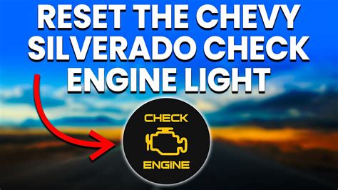 Check Engine Light On Chevy Silverado 2017