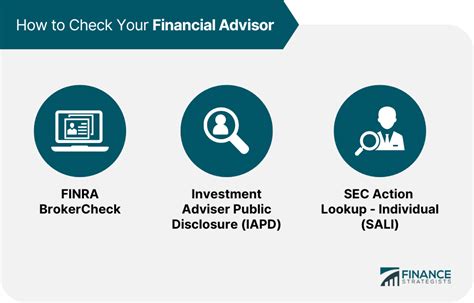 check financial advisor