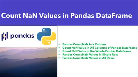 check for nan values in pandas series