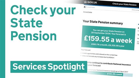 check for pensions