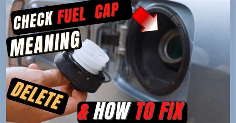 Check Gas Cap Service Engine Soon