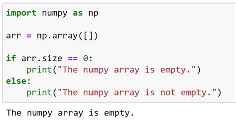 check if array is empty python