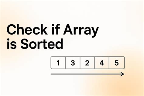 Check If String Array Is Sorted