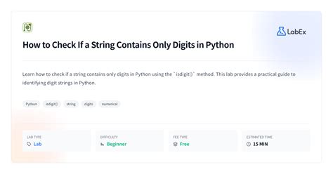 check if string contains only digits python