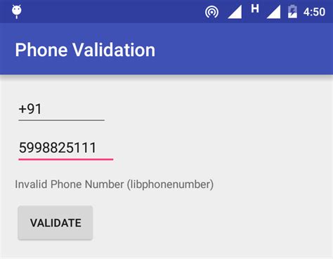 check if valid phone number