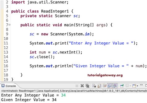 Check If Value Is Int Java