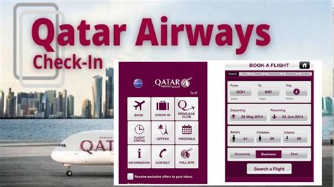 check in online in qatar airways