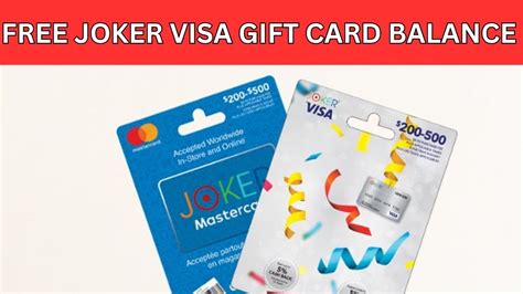 check joker gift card