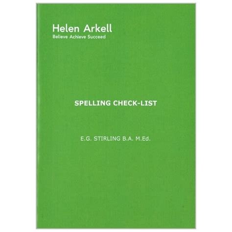 Check List Or Checklist Spelling