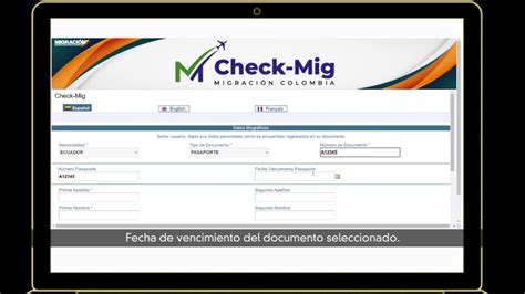 check mig colombia registro