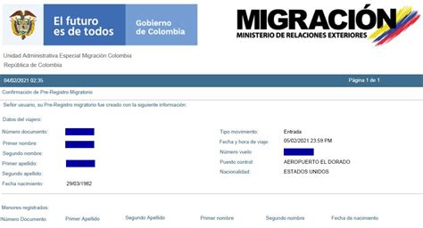 check migration form for colombia