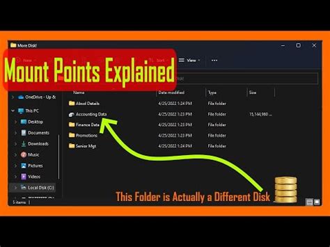 Check Mount Points In Windows