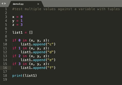 check multiple values in list python