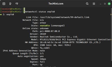Check Network Interface Performance Linux