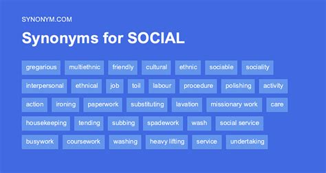 check out synonym social media