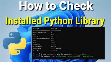 check python library path