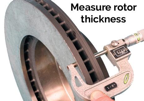 Check Rotor Thickness