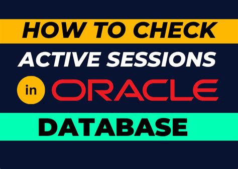 check running sessions in oracle
