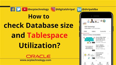Check Tablespace Size