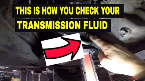 How to check your transmission fluid Tutorial Chevy YouTube
