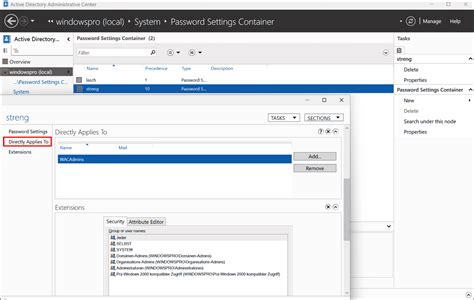 check user password policy powershell