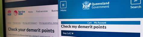 Check Your Demerit Points Nsw