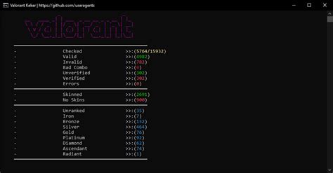 Checker Valorant Github