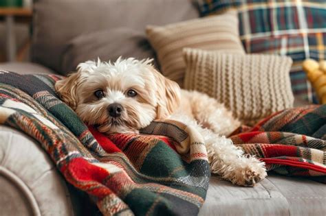 Checkered Dog Blanket