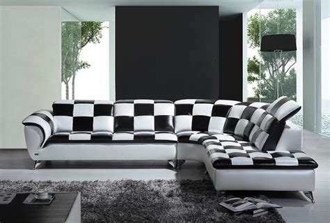 Checkered Sectional Sofa