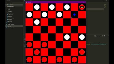 Checkers Game Python
