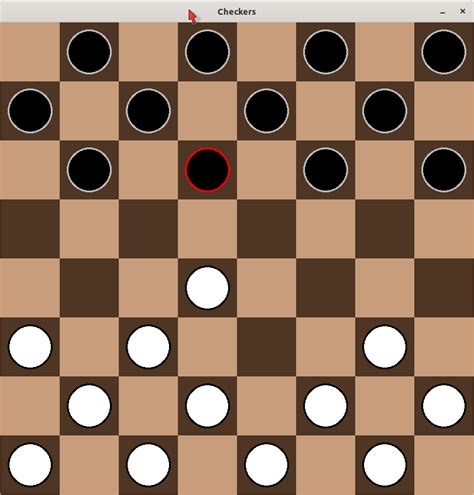 Checkers In Pygame