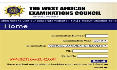 checking of waec result