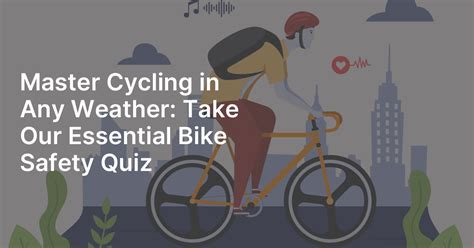 checking weather bike