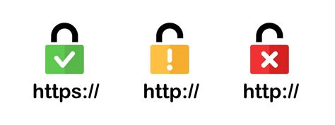 ウェブサイトのセキュリティと料金表示を確認する画面