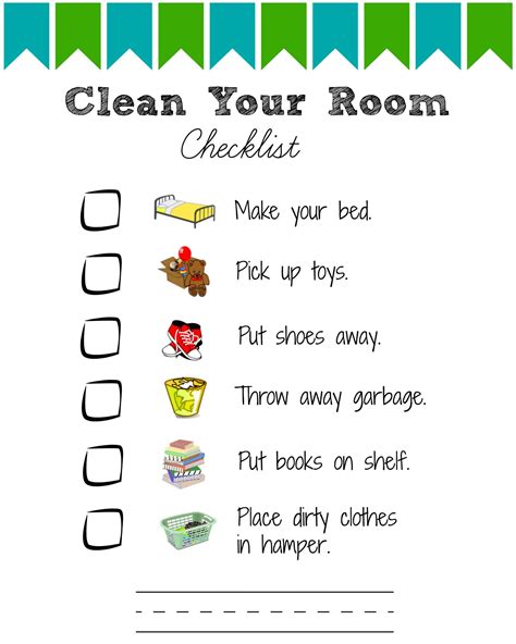 Our House Cleaning Schedule and Printable Checklist Cleaning chart