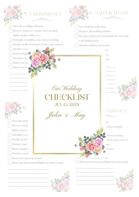 checklist customization ideas
