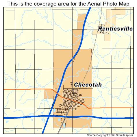 checotah oklahoma map
