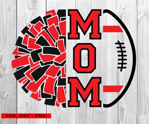 Football And Cheer Mom Svg Free 280+ SVG Design FIle