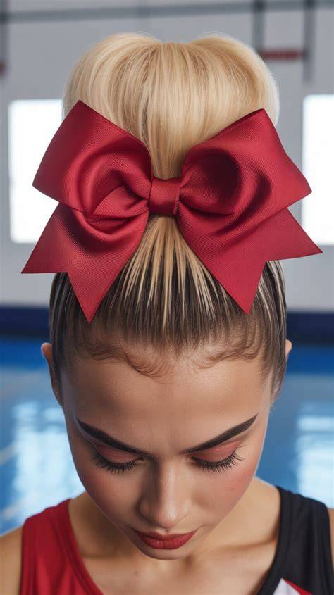 cheer ponytail styles