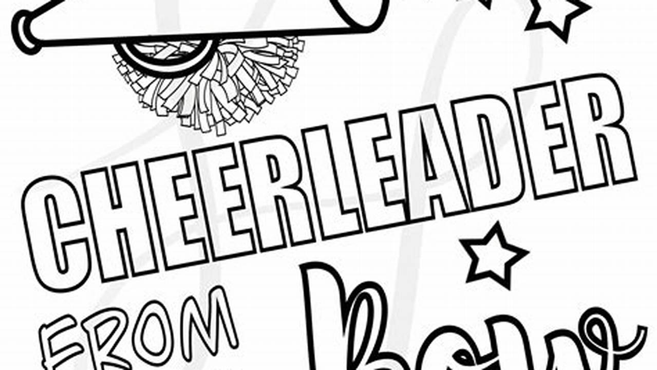 How to Make the Most of Cheerleader Coloring Pages Online