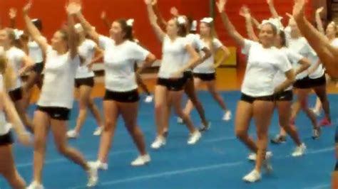 cheerleader try outs